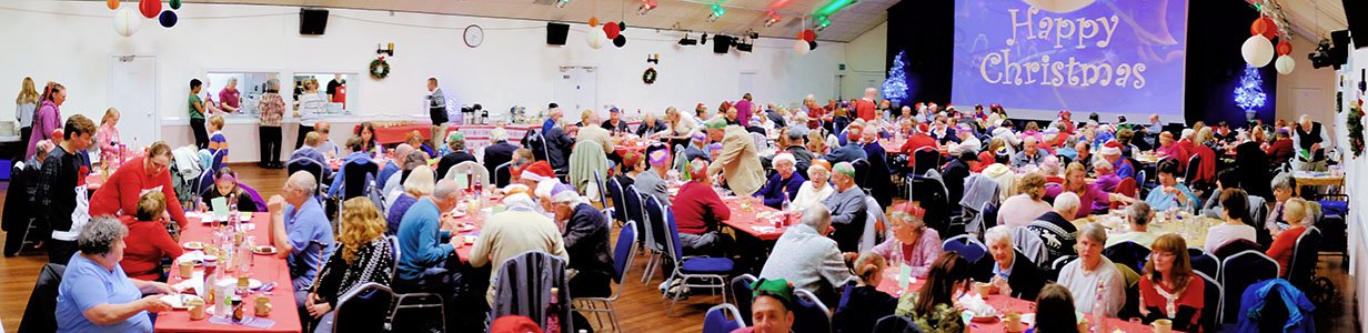 Christmas Day at Melksham Assembly Hall